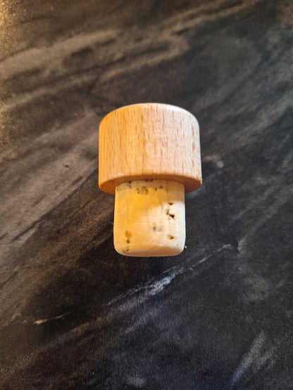 Nebraska Volleyball "N" Cork Wine Stopper