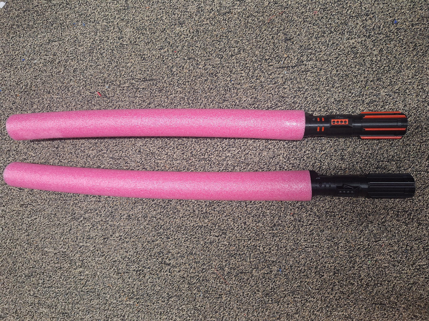 Sith Lightsaber Pool Noodle Handle: Star Wars Cosplay Prop