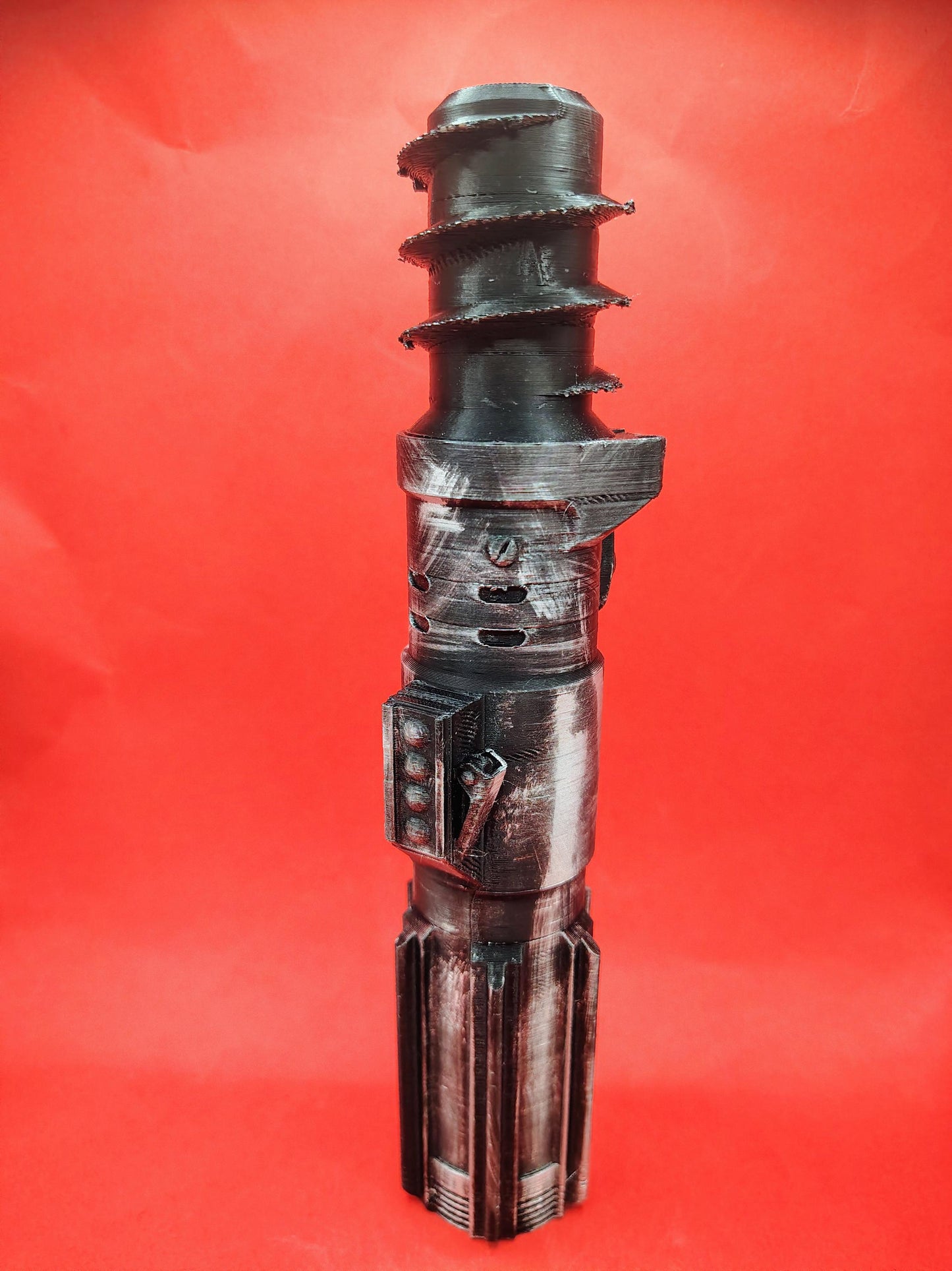 Sith Lightsaber Pool Noodle Handle: Star Wars Cosplay Prop