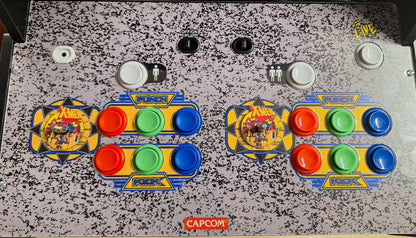 X-Men '97 Arcade 1up Joystick Dust Cover Vinyl Stickers Waterproof 2-pk