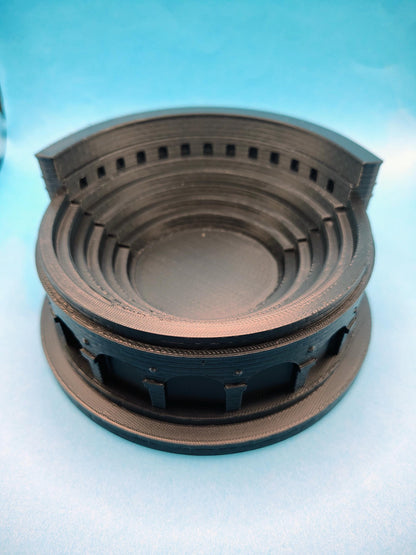 3D Printed Colosseum Jewelry Ring Holder, Roman Decor