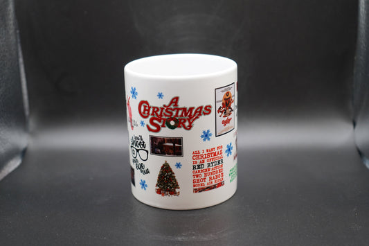 A Christmas Story 11oz Coffee Mug 100% Dishwasher and Microwave Safe Sublimation Ink