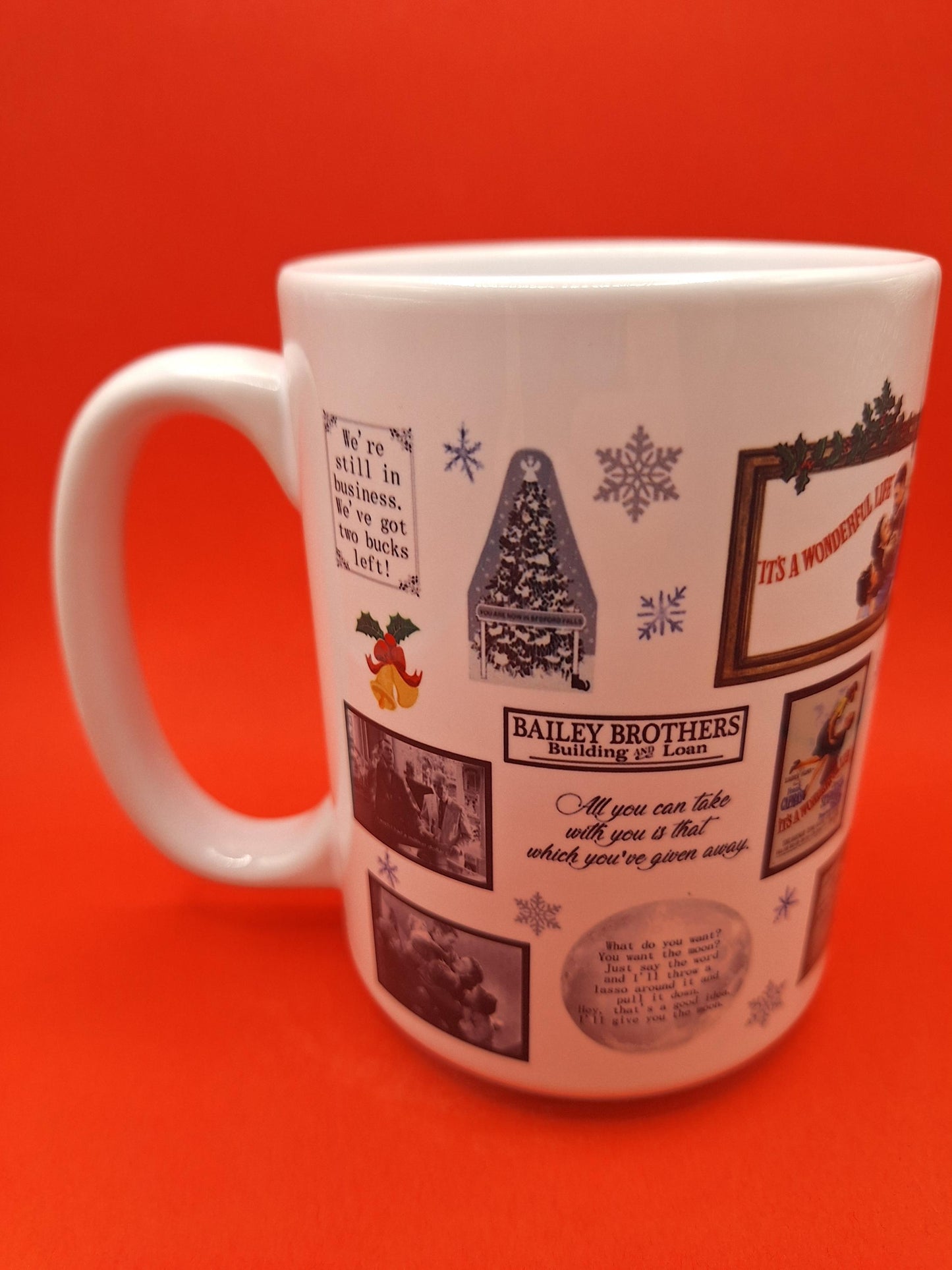 It's A Life Coffee Mug, 15oz Christmas Movie Gift