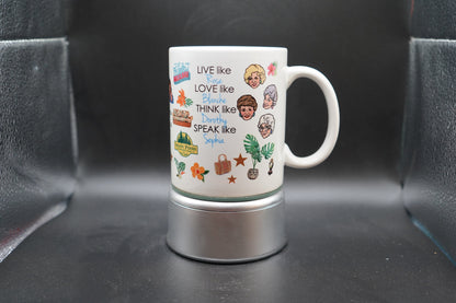 Golden Girls 11oz Coffee Mug 100% Dishwasher and Microwave Safe Sublimation Ink