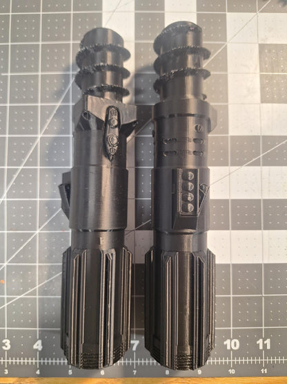 Sith Lightsaber Pool Noodle Handle: Star Wars Cosplay Prop