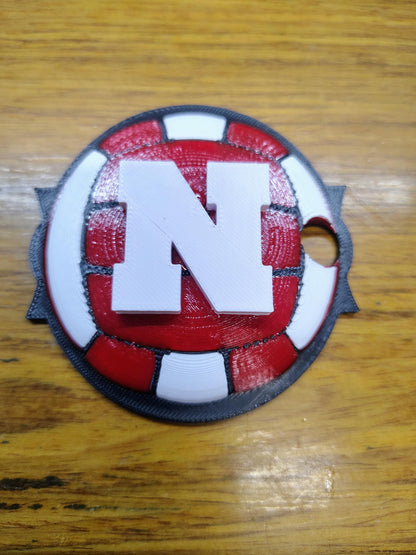 Husker Volleyball Stanley Toppers 30oz and 40oz Sizes available