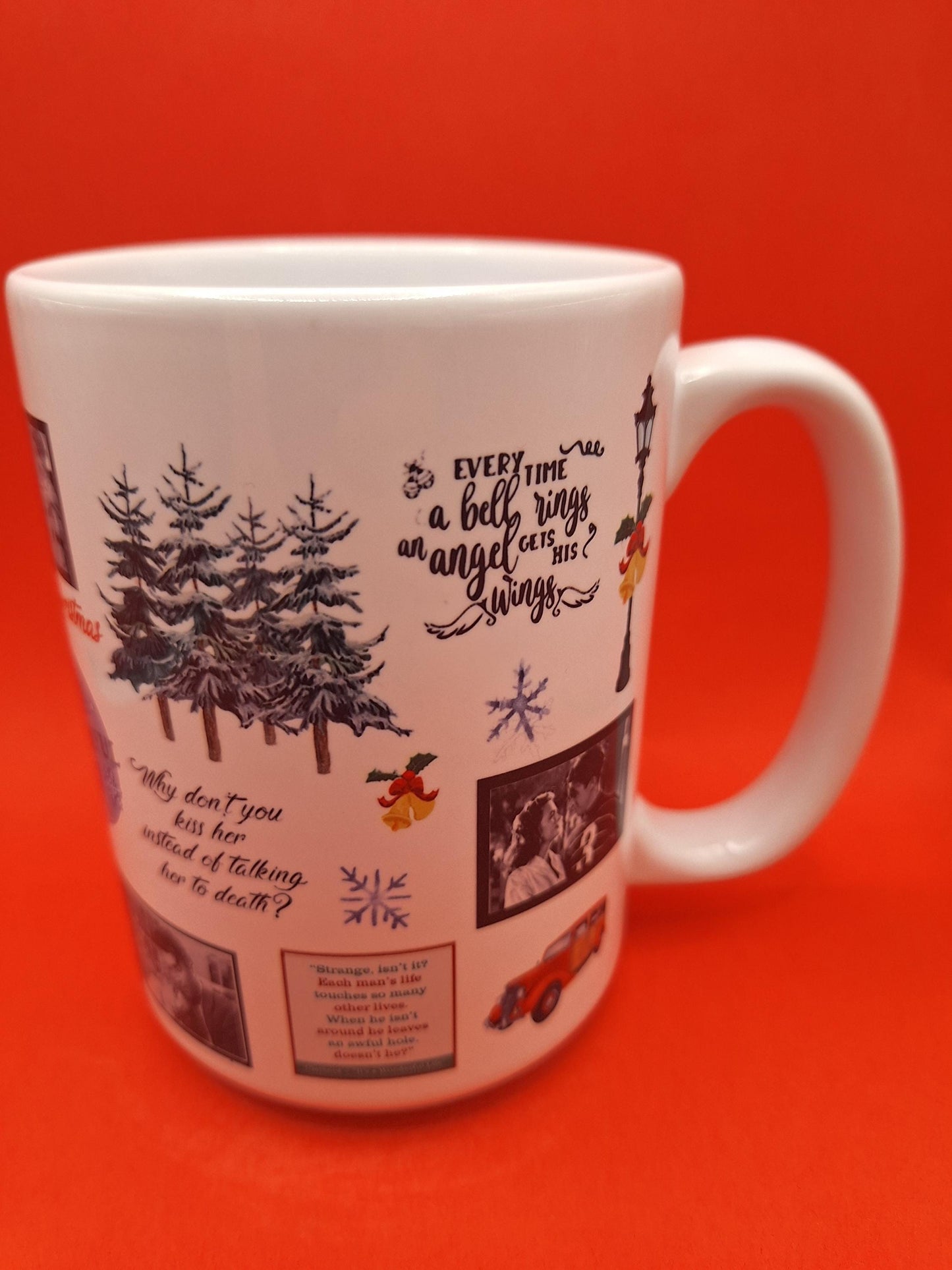 It's A Life Coffee Mug, 15oz Christmas Movie Gift