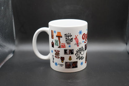 A Christmas Story 11oz Coffee Mug 100% Dishwasher and Microwave Safe Sublimation Ink