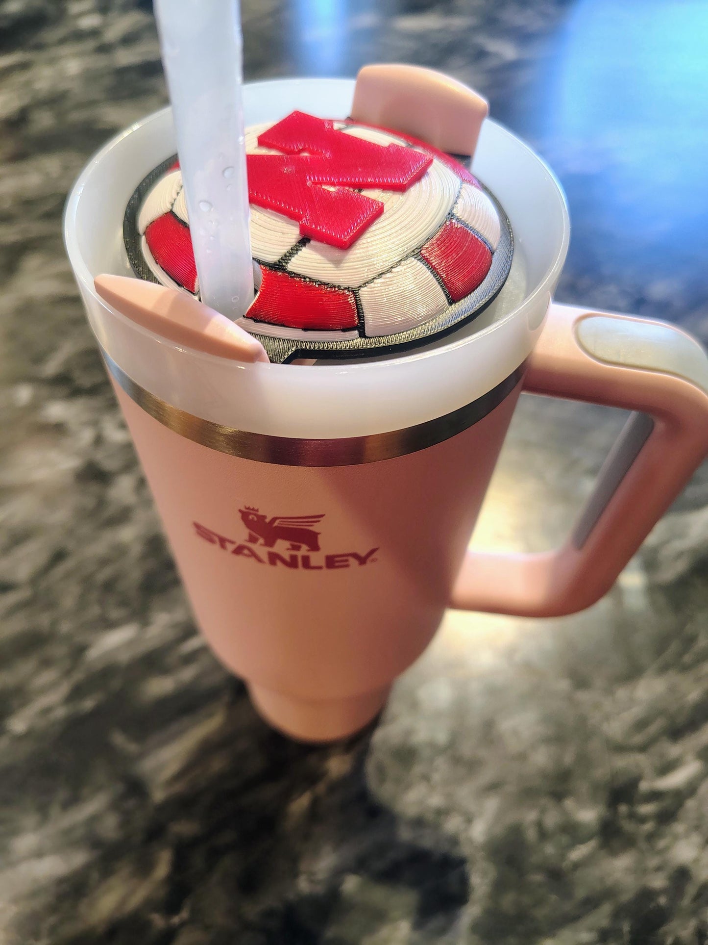Husker Volleyball Stanley Toppers 30oz and 40oz Sizes available