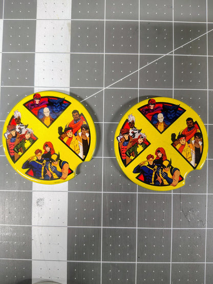 X-Men Logo 2-pk Ceramic Car coasters