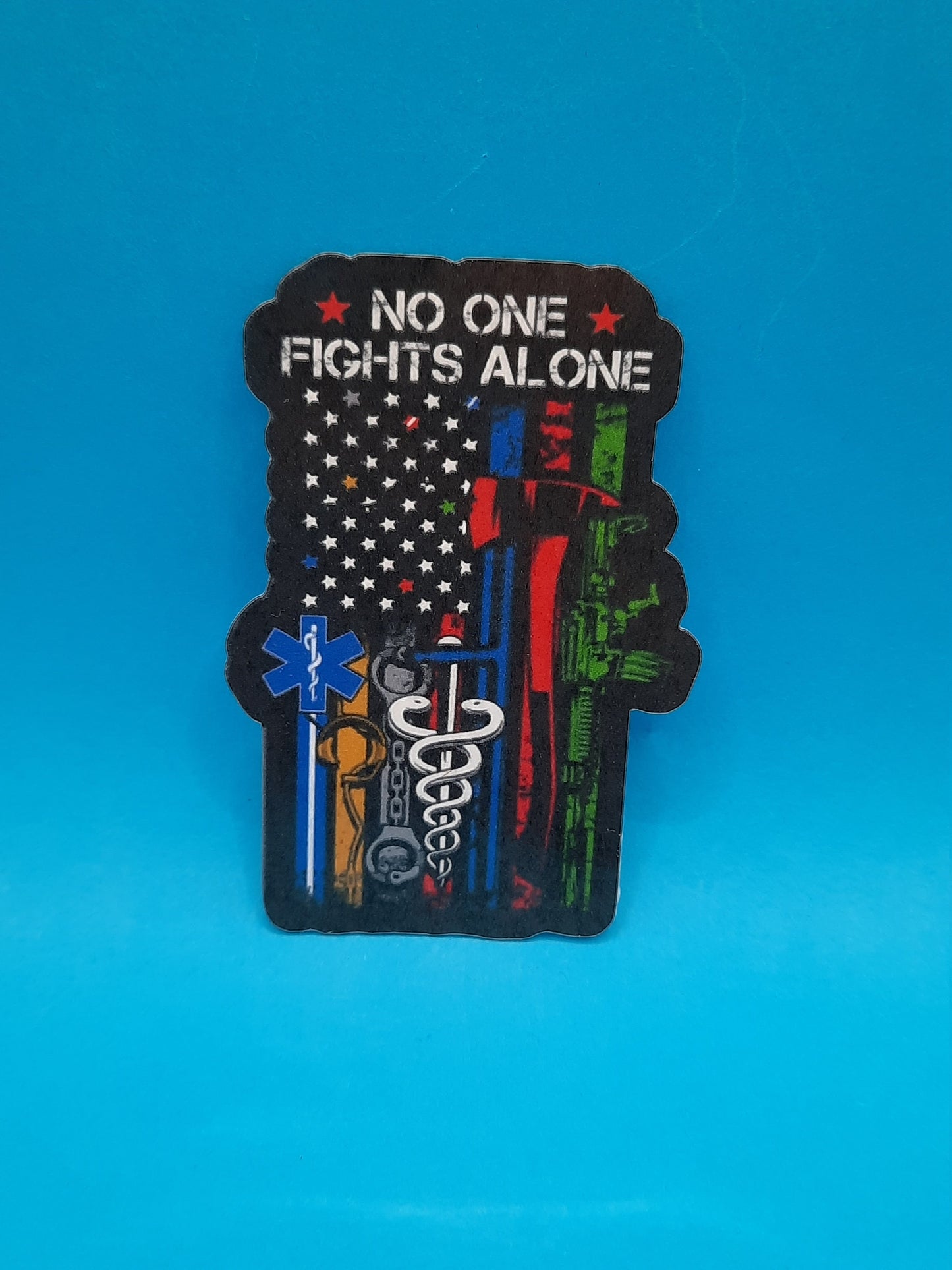 First Responder Icon Sticker 2-pack Water Resistant