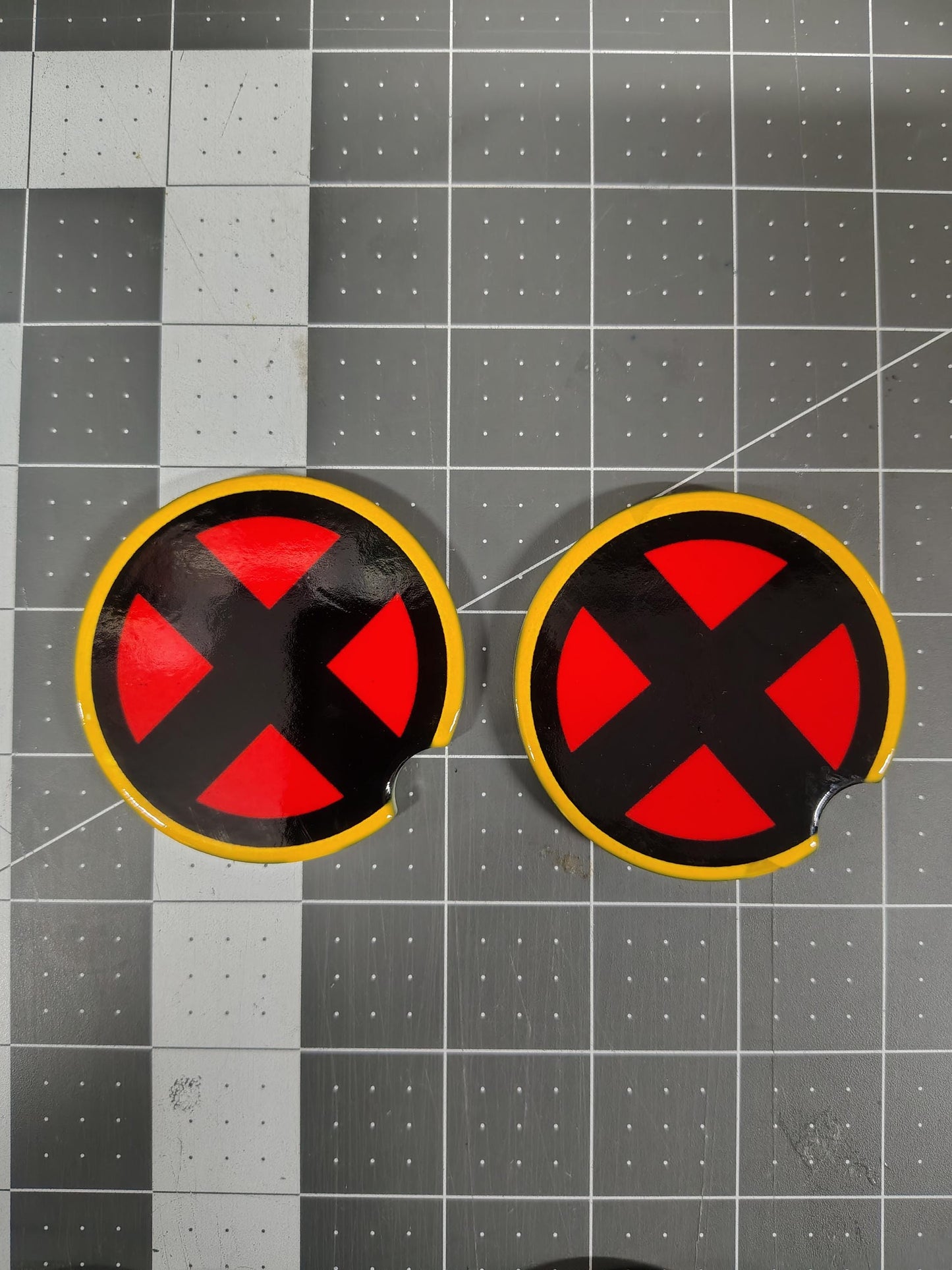X-Men Logo 2-pk Ceramic Car coasters