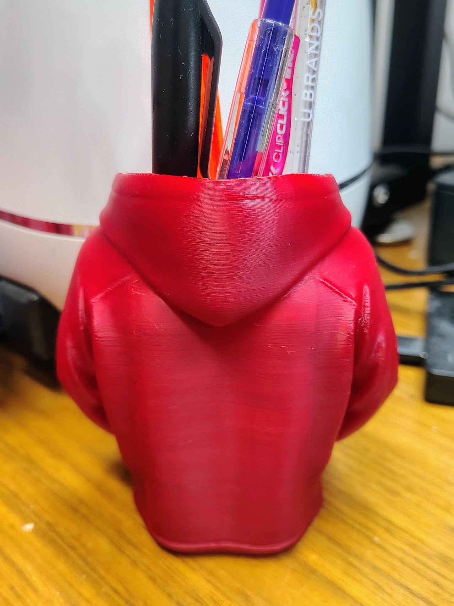 Husker Volleyball Pen Holder, NCAA Team Desk Organizer