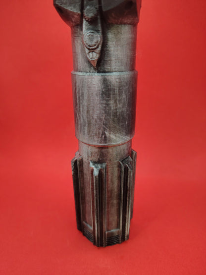 Sith Lightsaber Pool Noodle Handle: Star Wars Cosplay Prop