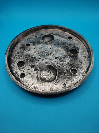Silver Moon Jewelry Holder, Elegant Ring Dish Organizer