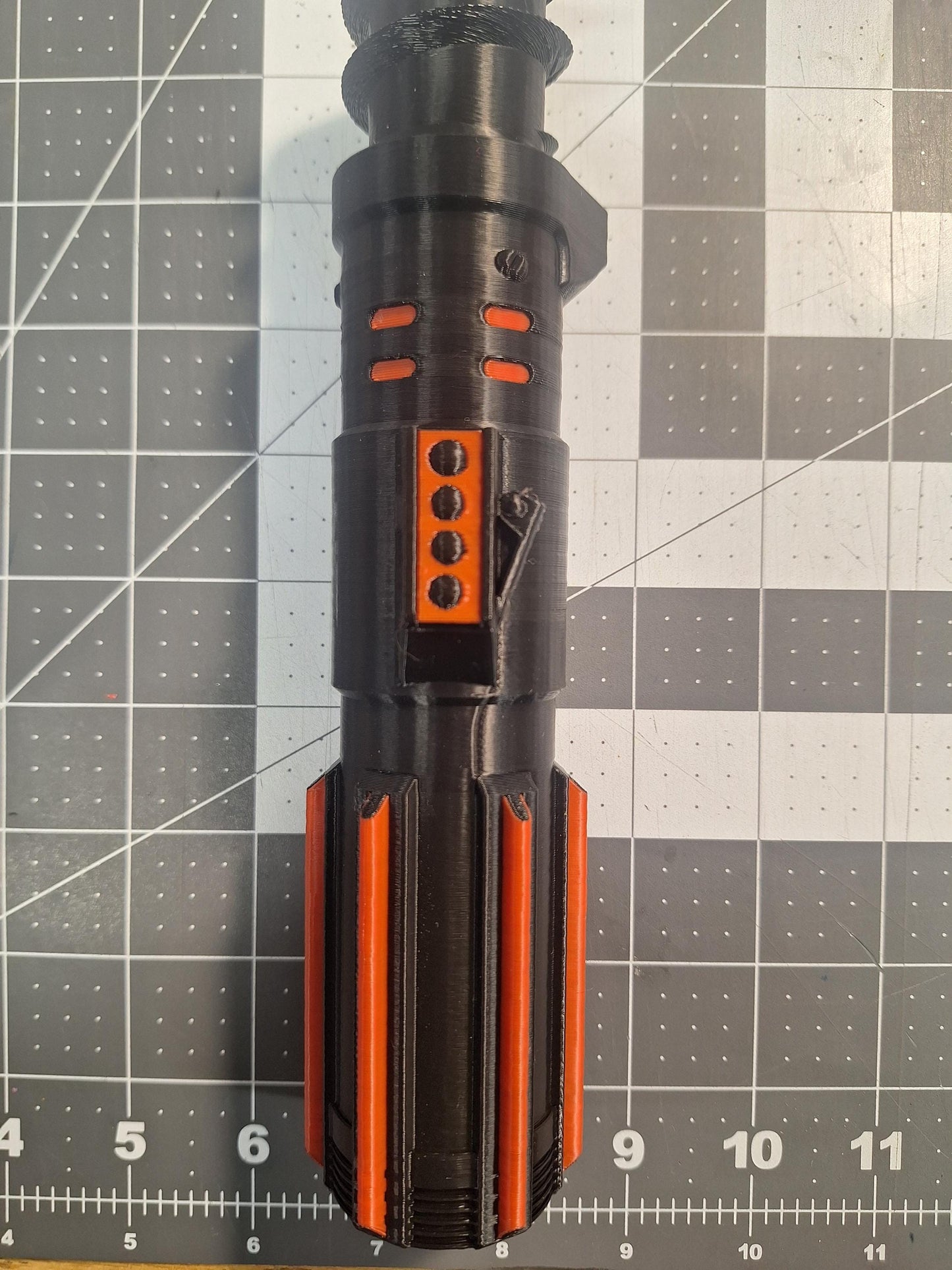 Sith Lightsaber Pool Noodle Handle: Star Wars Cosplay Prop