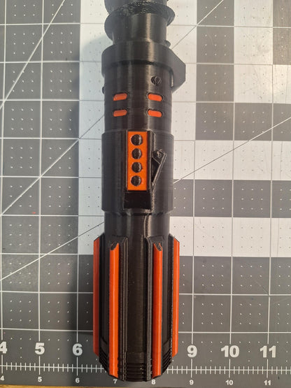 Sith Lightsaber Pool Noodle Handle: Star Wars Cosplay Prop