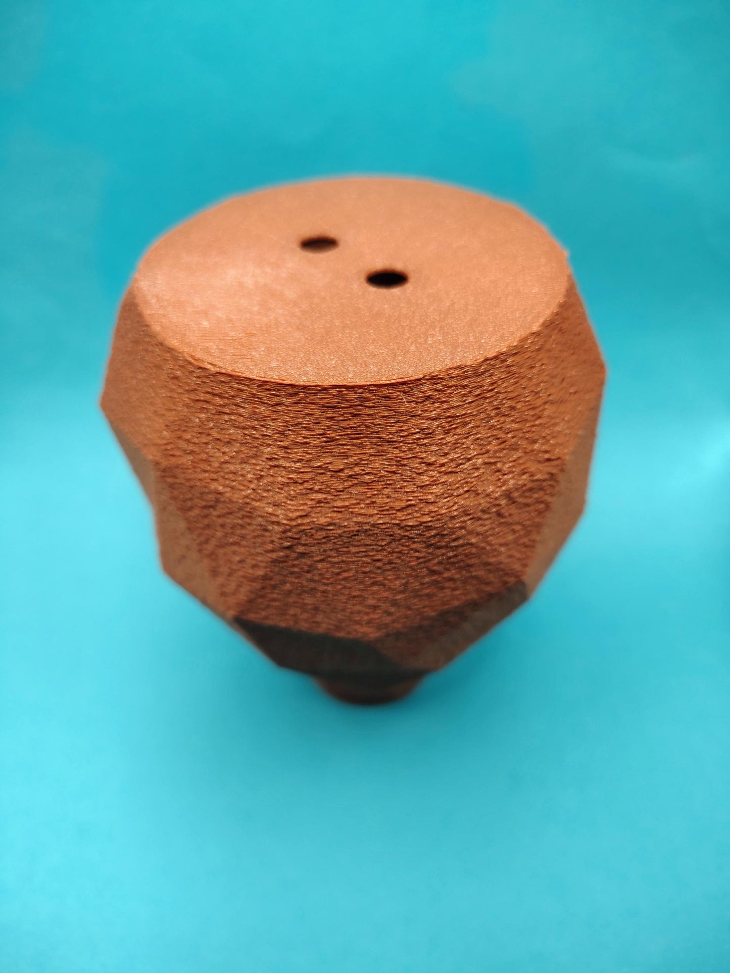 Wasp Deterrent Hornet Nest Decoy: Low Poly Garden Decor with Hook
