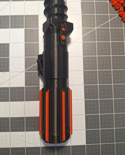 Sith Lightsaber Pool Noodle Handle: Star Wars Cosplay Prop