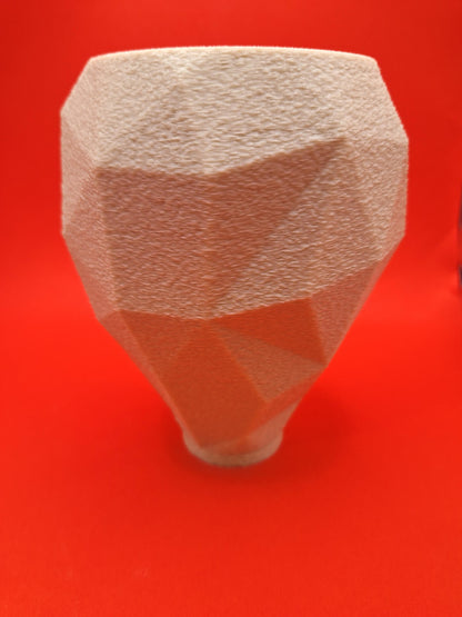 Wasp Deterrent Hornet Nest Decoy: Low Poly Garden Decor with Hook