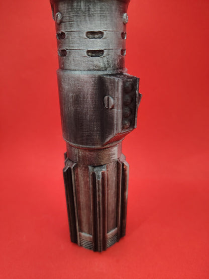 Sith Lightsaber Pool Noodle Handle: Star Wars Cosplay Prop